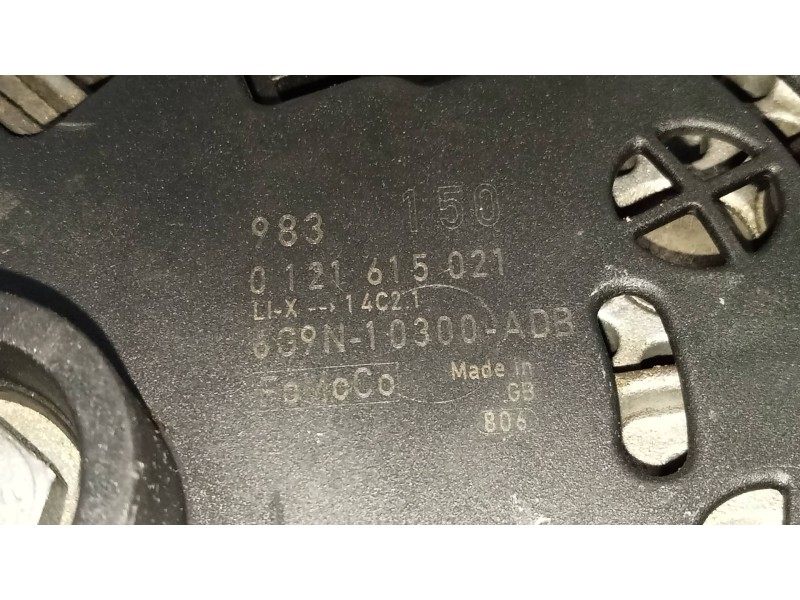 Recambio de alternador para peugeot 406 berlina (s1/s2) sr referencia OEM IAM 0121615021 6G9N10300ADB 