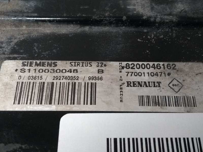 Recambio de centralita motor uce para renault megane i coupe fase 2 (da..) 1.4 16 v dynamique referencia OEM IAM S110030048B 820