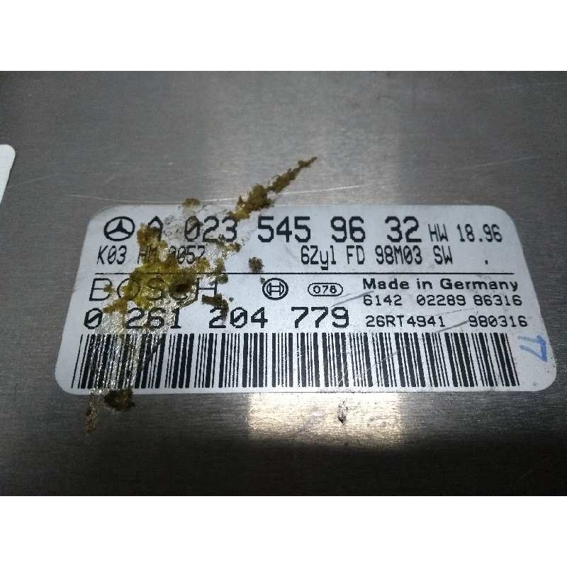 Recambio de centralita motor uce para mercedes clase e (w210) berlina 240 (210.061) referencia OEM IAM 0261204779 A0235459632 K0