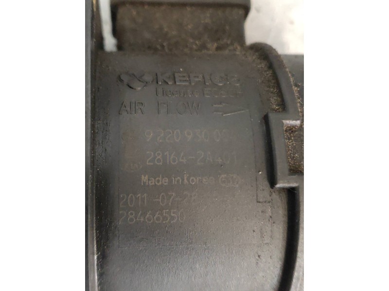 Recambio de caudalimetro para hyundai i30 1.6 crdi cat referencia OEM IAM 281642A401 9220930004 