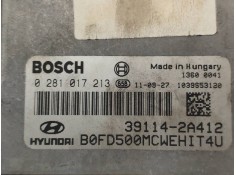 Recambio de centralita motor uce para hyundai i30 1.6 crdi cat referencia OEM IAM 0281017213 391142A412  2