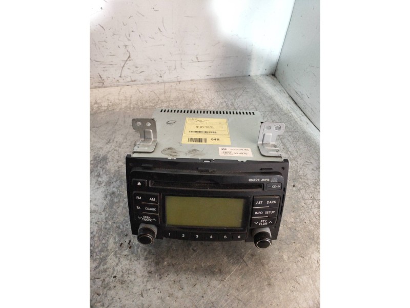 Recambio de sistema audio / radio cd para hyundai i30 1.6 crdi cat referencia OEM IAM 961602L200  