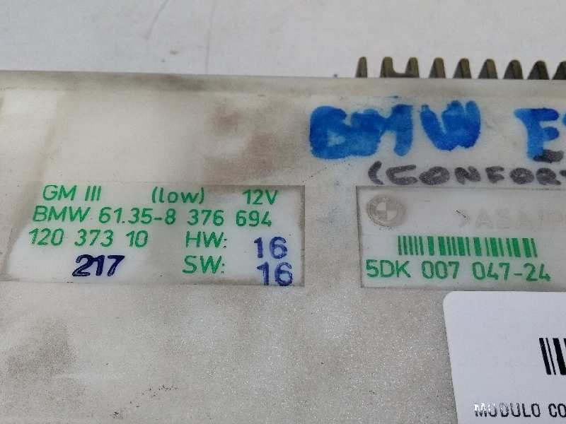 Recambio de modulo confort para bmw serie 5 berlina (e39) 525tds referencia OEM IAM 61358376694 5DK00704724 