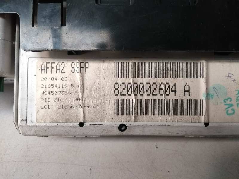 Recambio de pantalla multifuncion para renault laguna ii (bg0) privilege referencia OEM IAM 8200002604A 216541195 