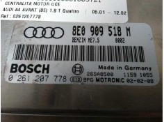 Recambio de centralita motor uce para audi a4 avant (8e) 1.8 t quattro referencia OEM IAM 0261207778 8E0909518M ME75 2