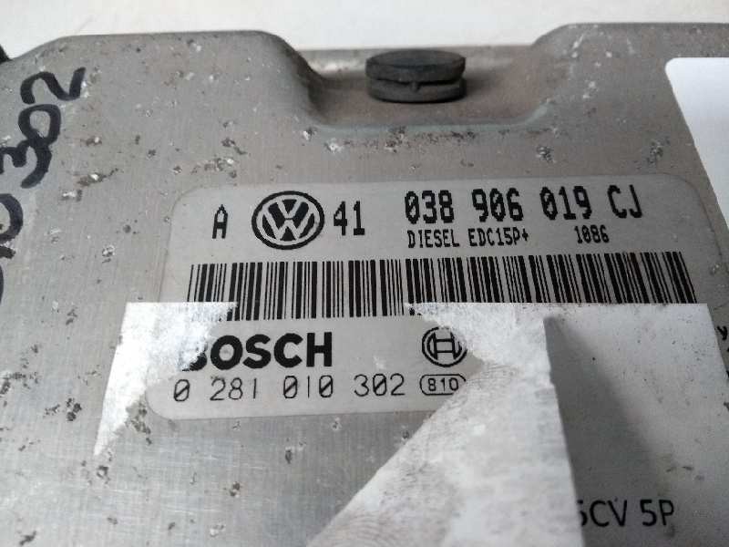 Recambio de centralita motor uce para volkswagen golf iv berlina (1j1) highline referencia OEM IAM 0281010302 038906019CJ EDC15P