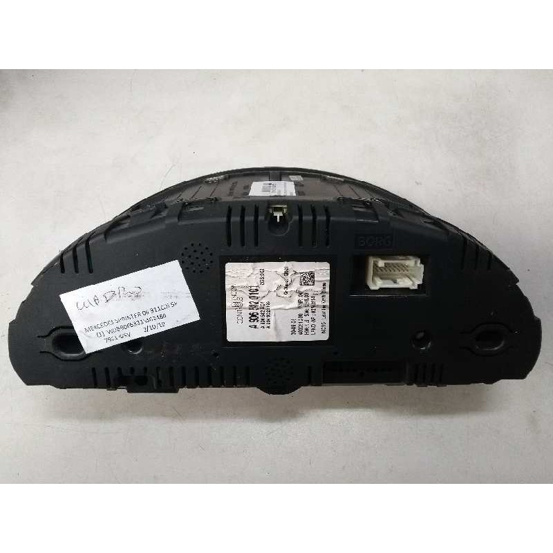 Recambio de cuadro instrumentos para mercedes sprinterii caja cerrada (desde 01.06) 2.1 cdi cat referencia OEM IAM A9065420101 A