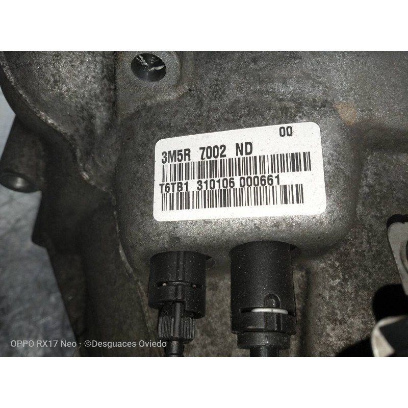 Recambio de caja cambios para ford focus berlina (cap) ambiente (d) referencia OEM IAM 3M5R7002ND T6TB1 310106 000661 