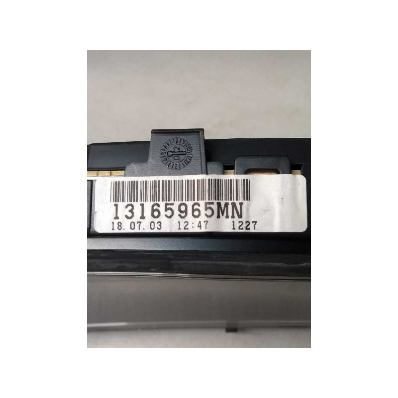 Recambio de cuadro instrumentos para opel vectra c berlina 2.2 16v dti cat (y 22 dtr / l50) referencia OEM IAM 110080278013 1316