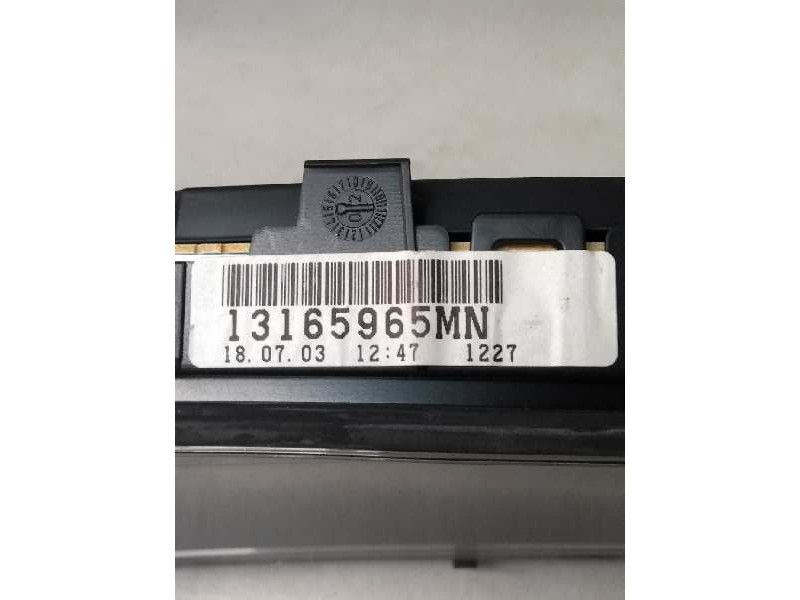 Recambio de cuadro instrumentos para opel vectra c berlina 2.2 16v dti cat (y 22 dtr / l50) referencia OEM IAM 110080278013 1316