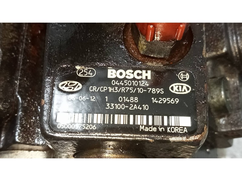 Recambio de bomba inyeccion para kia cerato 1.6 crdi referencia OEM IAM 0445010124 331002A410 