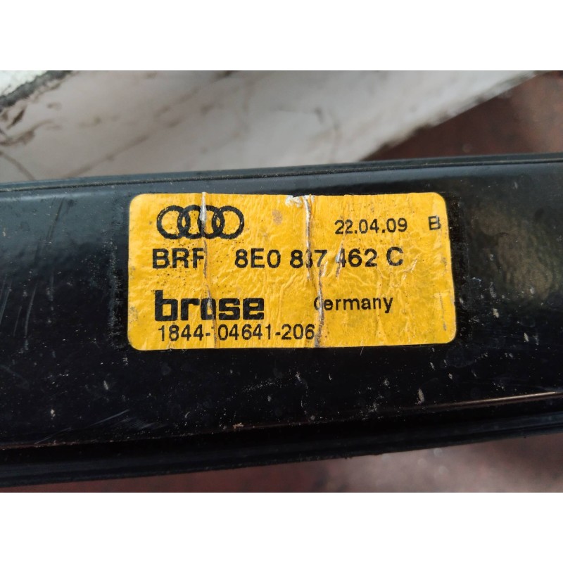 Recambio de elevalunas delantero derecho para seat exeo st (3r5)(2009>) reference referencia OEM IAM 8E0837462C 8E1959802G 10584