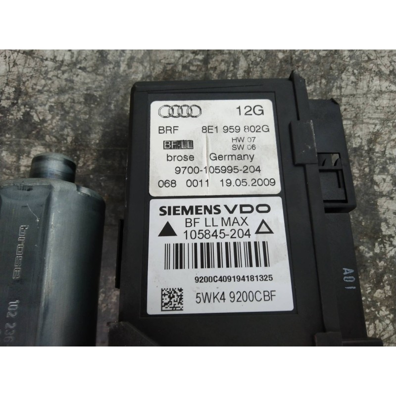 Recambio de elevalunas delantero derecho para seat exeo st (3r5)(2009>) reference referencia OEM IAM 8E0837462C 8E1959802G 10584