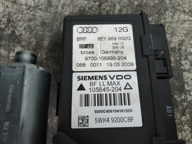 Recambio de elevalunas delantero derecho para seat exeo st (3r5)(2009>) reference referencia OEM IAM 8E0837462C 8E1959802G 10584