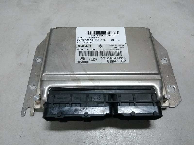 Recambio de centralita motor uce para kia sorento 2.5 crdi vgt ex1 referencia OEM IAM 0281011283 391004A720 88B4TI02