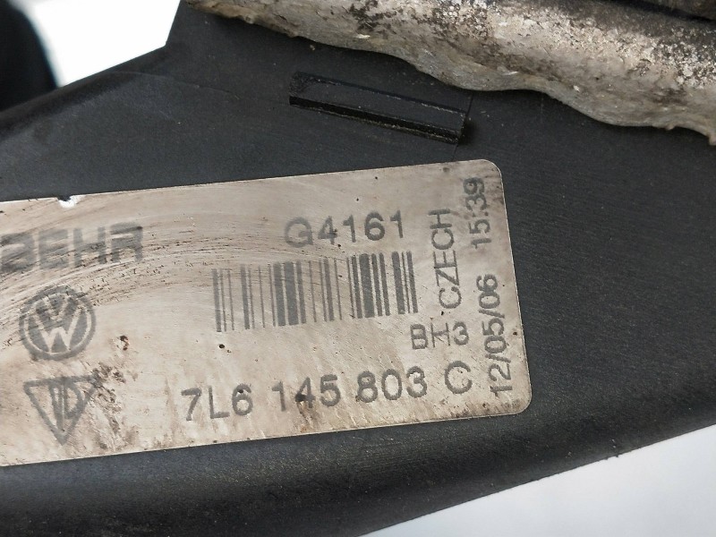 Recambio de intercooler para audi tt (8n3/8n9) 1.8 20v turbo referencia OEM IAM 7L6145803C  