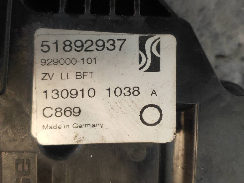 Recambio de motor cierre centralizado delantero derecho para fiat punto (evo) (199) dynamic referencia OEM IAM 51892937  