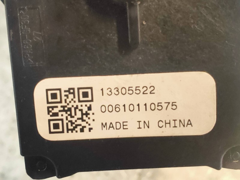 Recambio de mando limpia para opel astra j lim. cosmo referencia OEM IAM 13305522 95433818 