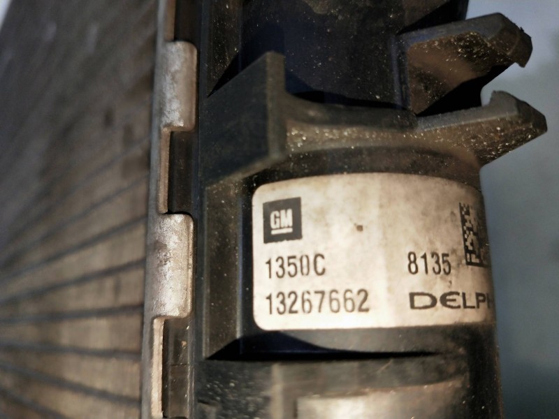 Recambio de radiador agua para opel astra j lim. cosmo referencia OEM IAM 39074662 13267662 