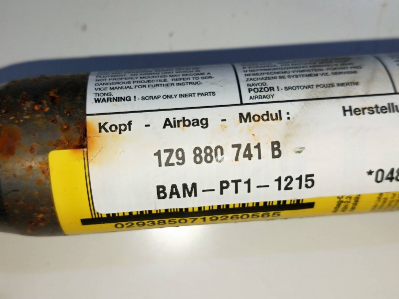 Recambio de airbag cortina delantero izquierdo para skoda octavia combi (1z5) rs referencia OEM IAM 1Z9880741B  