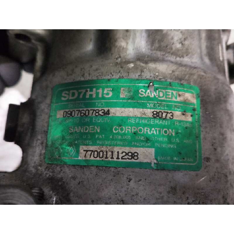 Recambio de compresor aire acondicionado para renault laguna (b56) 2.2 turbodiesel referencia OEM IAM SD7H158073 8073 7700111298