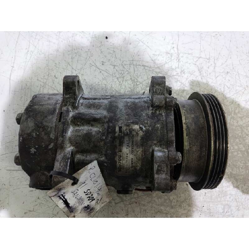 Recambio de compresor aire acondicionado para renault clio i fase i+ii (b/c57) referencia OEM IAM SD7097497 7497 