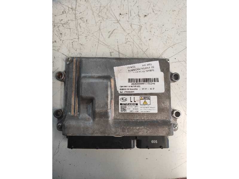 Recambio de centralita motor uce para subaru xv executive referencia OEM IAM 2757006901 22765AH540 LL