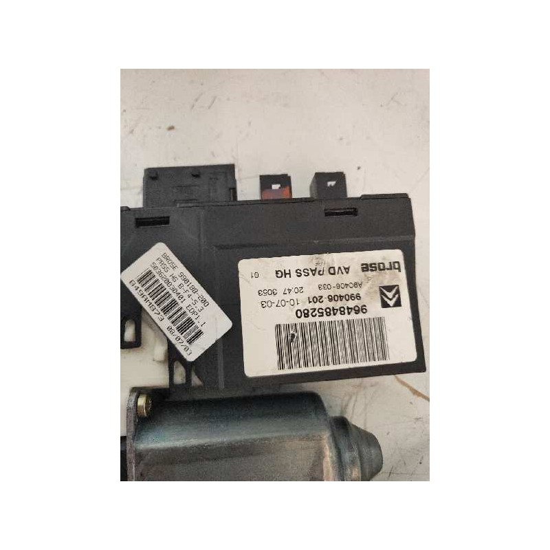 Recambio de elevalunas delantero derecho para citroen c5 berlina 2.2 hdi fap cat (4hx / dw12ed4) referencia OEM IAM 990188200 96