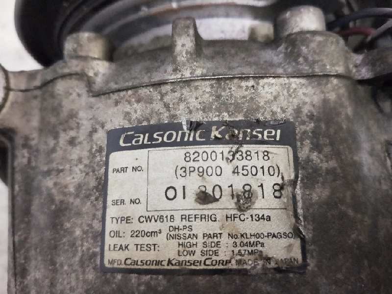 Recambio de compresor aire acondicionado para renault vel satis (bj0) referencia OEM IAM 8200133818 3P90045010 