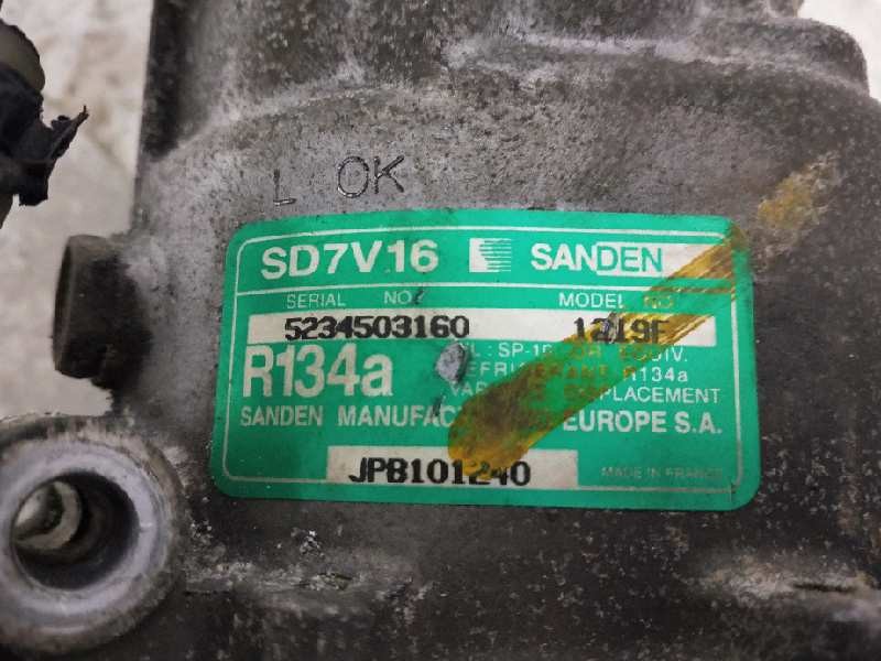 Recambio de compresor aire acondicionado para mg rover serie 45 (rt) 1.6 16v cat referencia OEM IAM SD7V161219F 1219F JPB101240