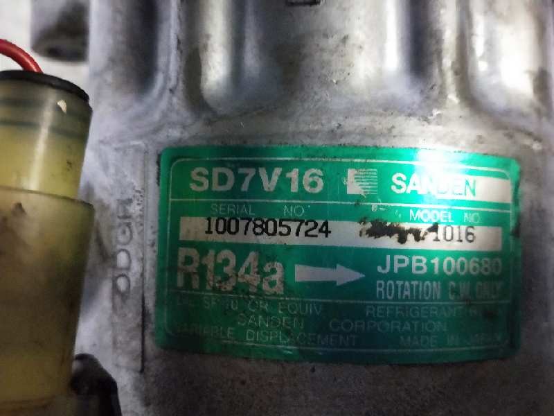 Recambio de compresor aire acondicionado para mg rover serie 400 (rt) 2.0 turbodiesel referencia OEM IAM SD7V161016 1016 JPB1006