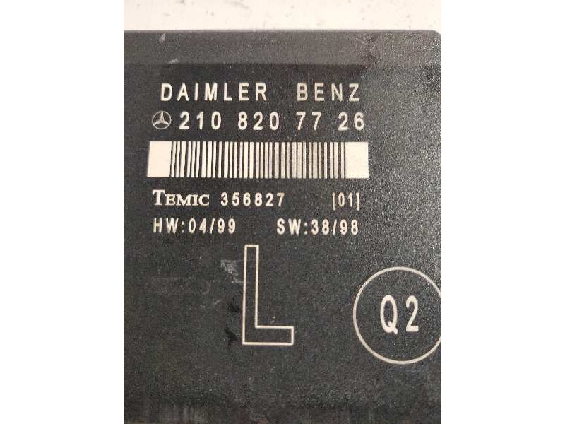 Recambio de centralita cierre para mercedes clase e (w210) berlina diesel 320 cdi (210.026) referencia OEM IAM 2108207726 DELANT