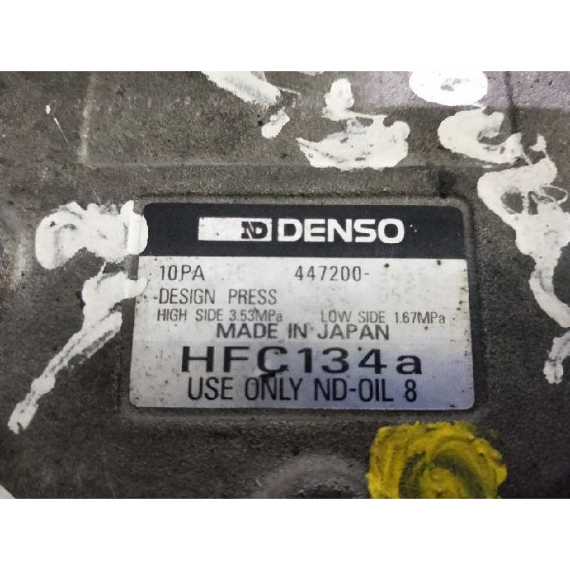 Recambio de compresor aire acondicionado para land rover discovery (salljg/lj) 2.5 turbodiesel referencia OEM IAM 4472003435 10P