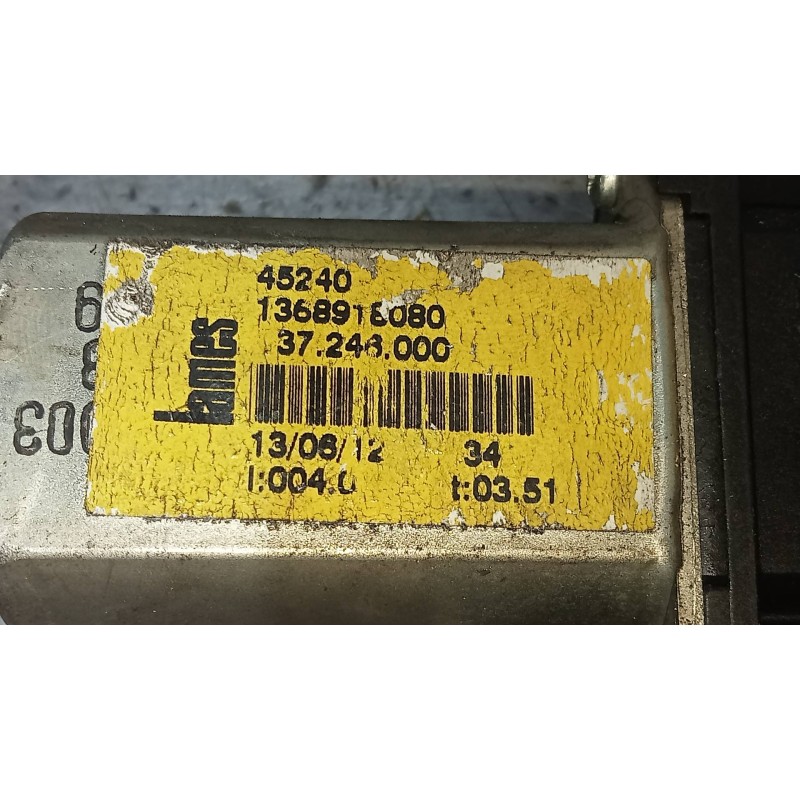 Recambio de elevalunas delantero izquierdo para fiat ducato caja cerrada 33 (06.2006 =>) l1h1 160 multijet power referencia OEM 