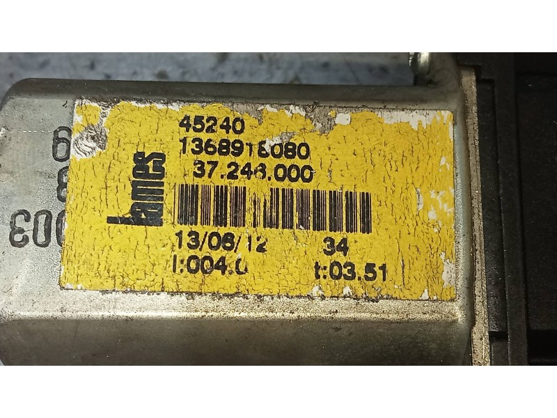 Recambio de elevalunas delantero izquierdo para fiat ducato caja cerrada 33 (06.2006 =>) l1h1 160 multijet power referencia OEM 