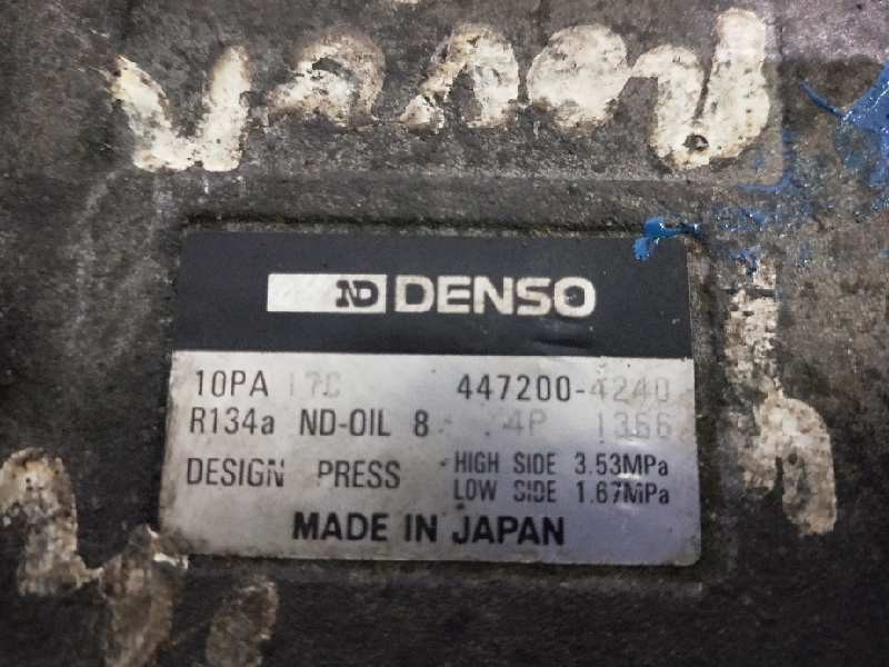 Recambio de compresor aire acondicionado para mg rover serie 600 (rh) referencia OEM IAM 4472004240 10PA17C 