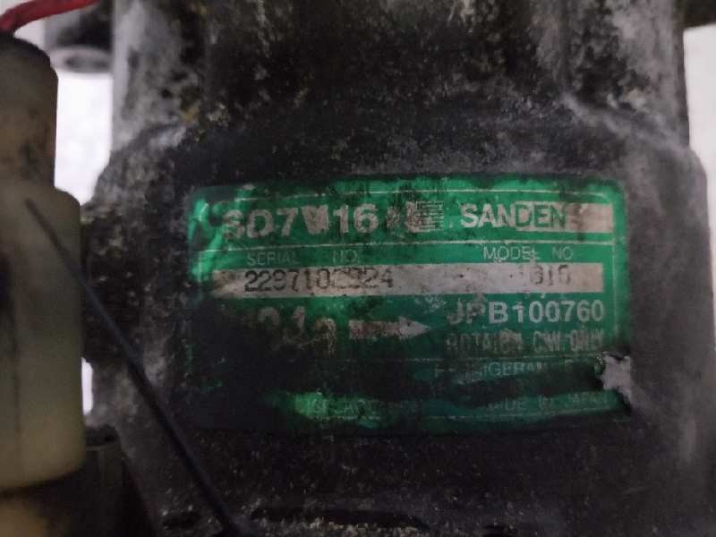 Recambio de compresor aire acondicionado para mg rover serie 200 (rf) 214 si (3-ptas.) referencia OEM IAM SD7V161010 1010 JPB100
