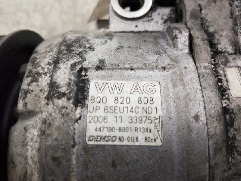 Recambio de compresor aire acondicionado para seat ibiza (6l1) 1.6 16v referencia OEM IAM 4471908891 6Q0820808 JP6SEU14CND1