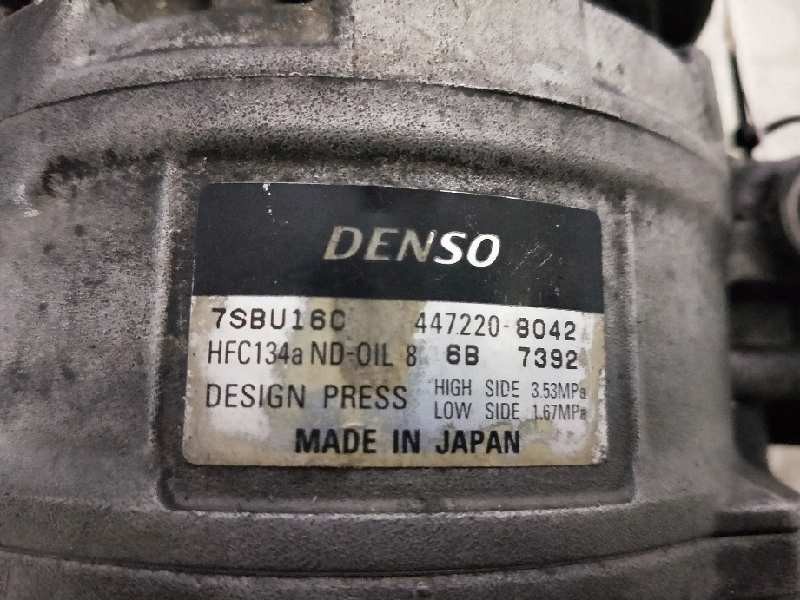 Recambio de compresor aire acondicionado para saab 9-5 sedán 2.0 t e ecopower referencia OEM IAM 4472208042 7SBU16C 