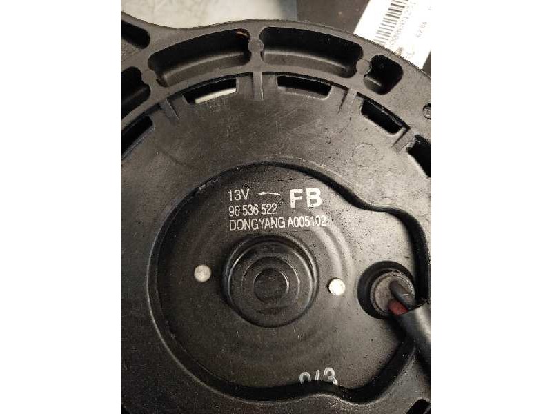 Recambio de electroventilador para chevrolet aveo lt referencia OEM IAM 96536522  