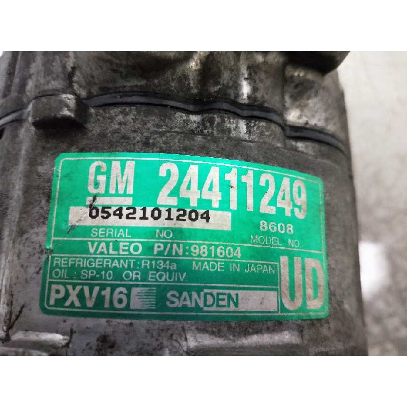 Recambio de compresor aire acondicionado para saab 9-3 berlina 2.2 16v tid cat referencia OEM IAM BXV168608 8608 24411249