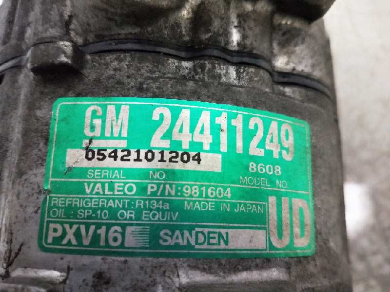 Recambio de compresor aire acondicionado para saab 9-3 berlina 2.2 16v tid cat referencia OEM IAM BXV168608 8608 24411249