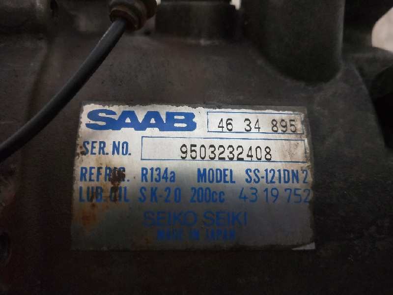 Recambio de compresor aire acondicionado para saab 900 berlina referencia OEM IAM 4634895 4319752 SS121DN2
