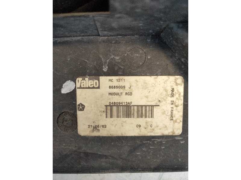 Recambio de electroventilador para chrysler voyager (rg) 2.5 crd cat referencia OEM IAM 888501E  