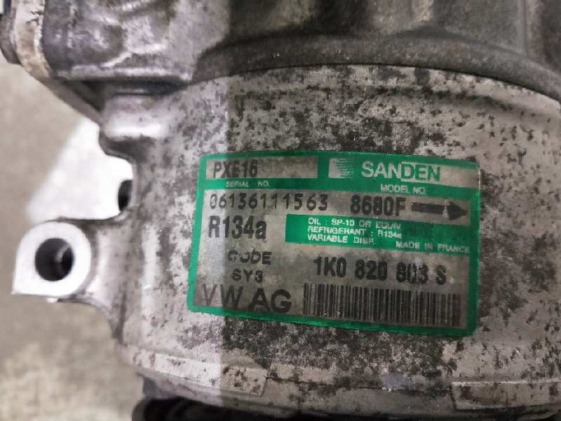 Recambio de compresor aire acondicionado para skoda fabia (6y2/6y3) referencia OEM IAM PXE168680F 1K0800803S 