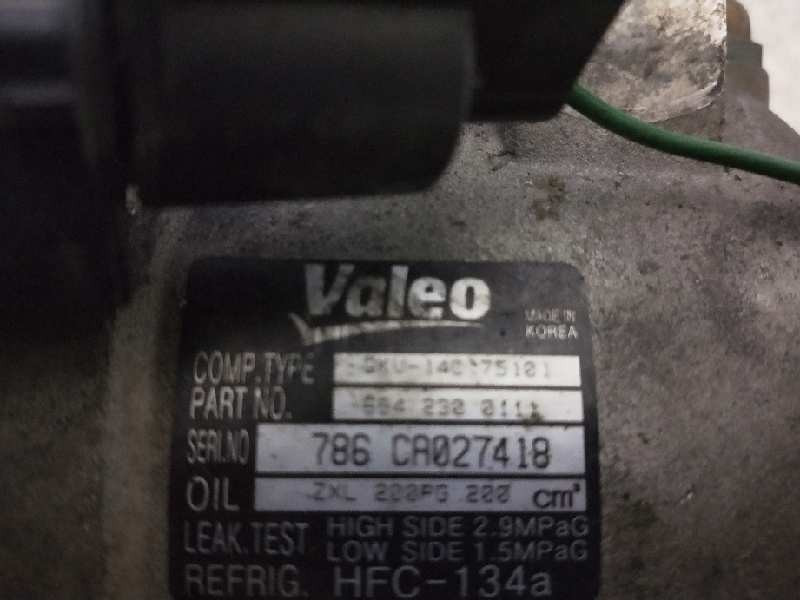 Recambio de compresor aire acondicionado para ssangyong actyon referencia OEM IAM 7642300111 DKV14C7510 