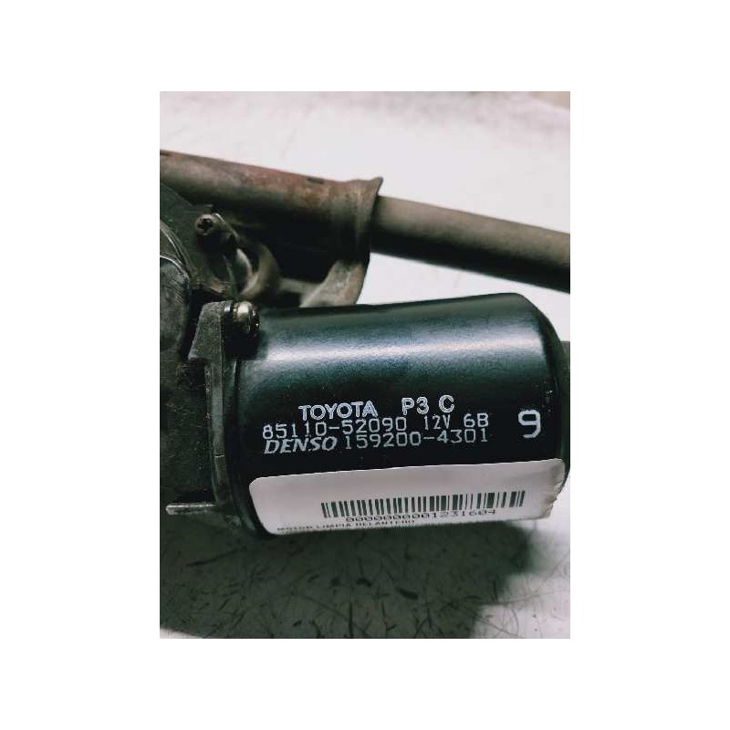 Recambio de motor limpia delantero para toyota yaris verso (ncp2/nlp2) 1.3 linea sol referencia OEM IAM 1592004301 8511052090 