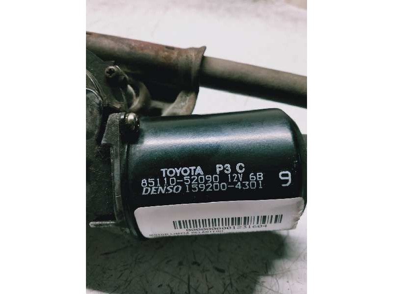 Recambio de motor limpia delantero para toyota yaris verso (ncp2/nlp2) 1.3 linea sol referencia OEM IAM 1592004301 8511052090 