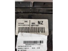 Recambio de centralita motor uce para chevrolet matiz s referencia OEM IAM 5WY5442E 96417301 1BDI NZ D42 2