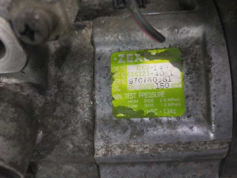 Recambio de compresor aire acondicionado para subaru forester s10 (sf) 2.0 cat referencia OEM IAM 5062214061 DKV14G 